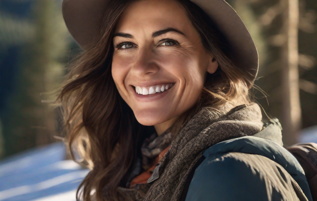 Camille Baradel souriant dans les Vallons des Vosges