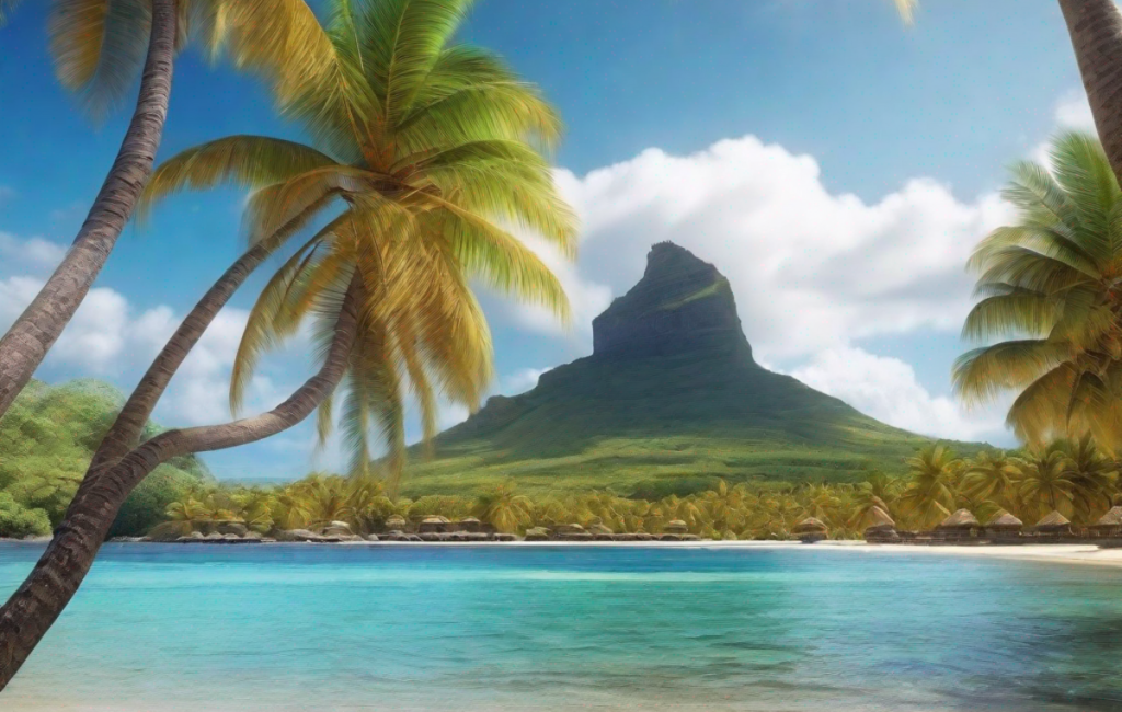 L'île Maurice, plage idyllique et cocotiers