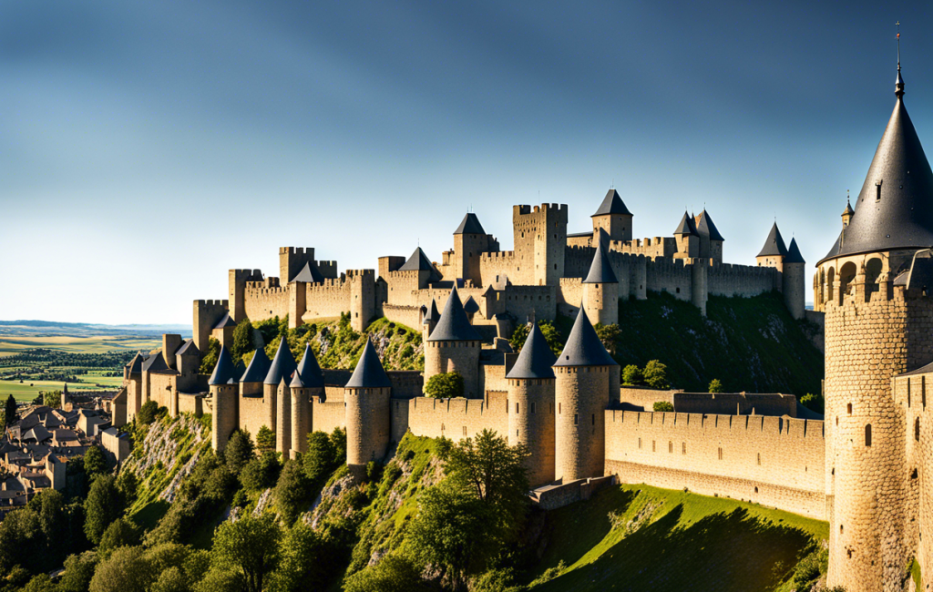 citadelle de Carcassonne site UNESCO