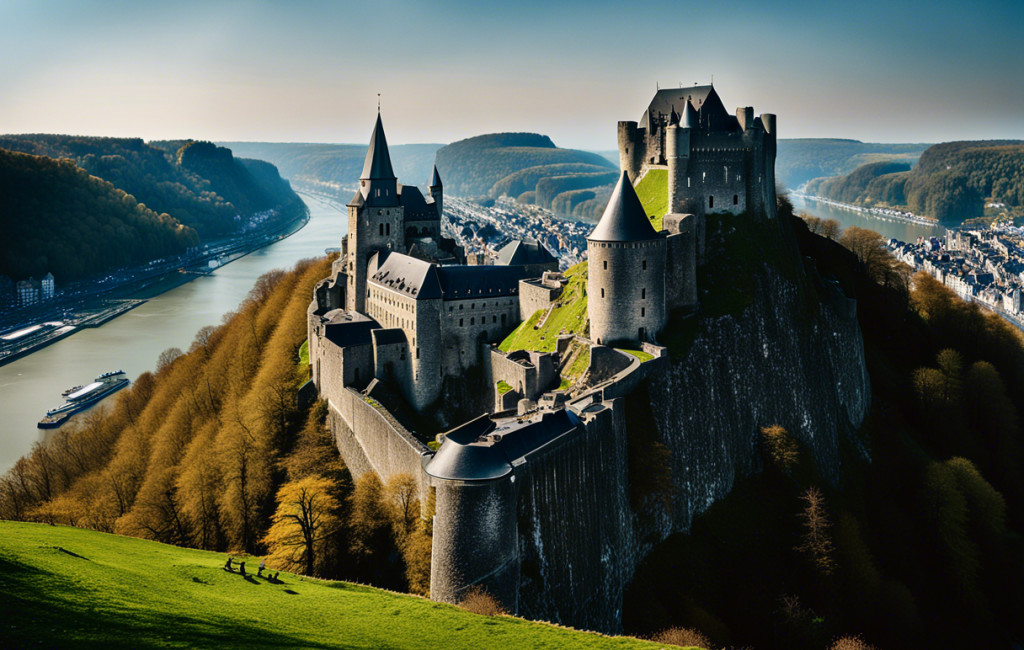 Citadelle de Dinant historique en Belgique