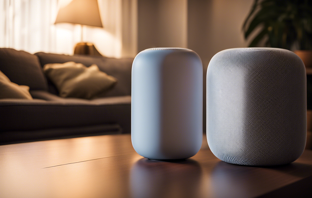 Haut-parleur Apple avec écran tactile