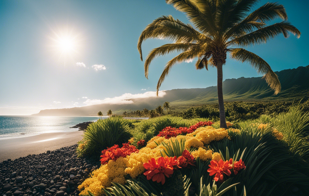 Hiver à la Réunion avec paysages verdoyants