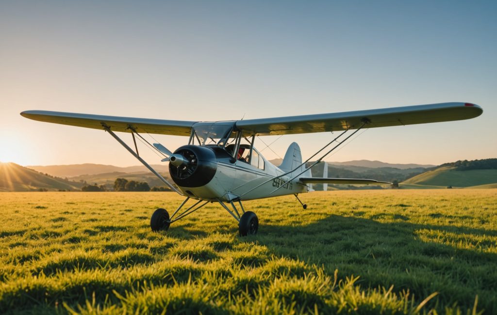 licence de vol FFPLUM en plein ciel bleu