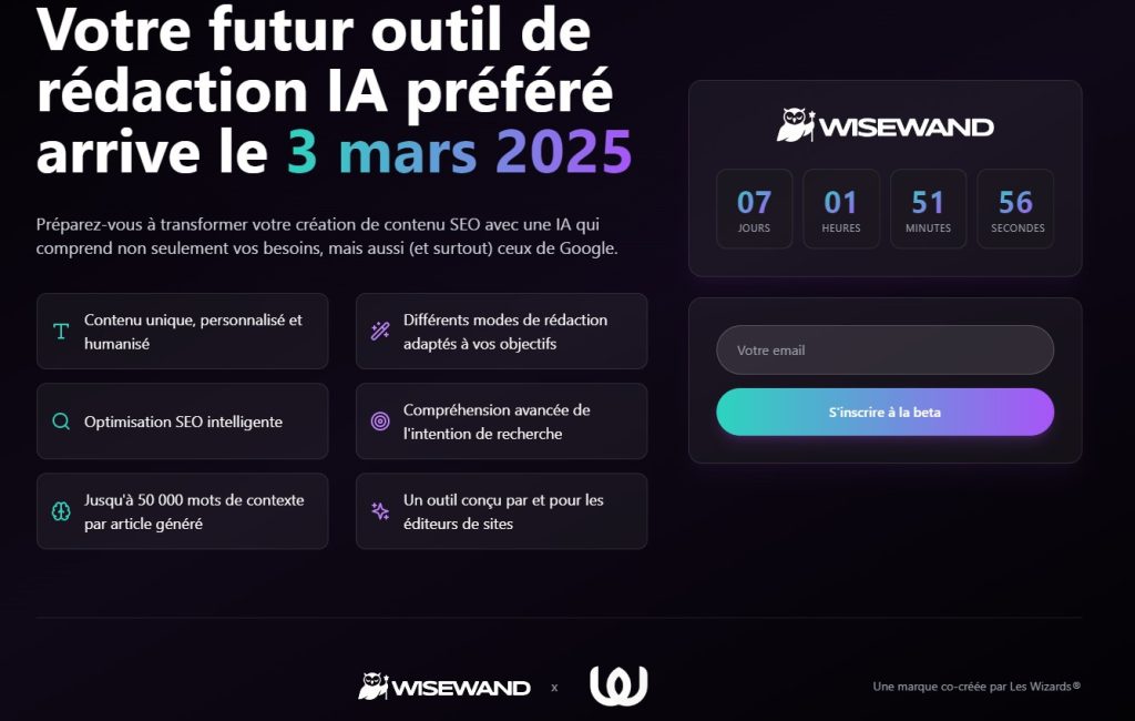 Avis sur wisewand : le nouvel outil de rédaction IA