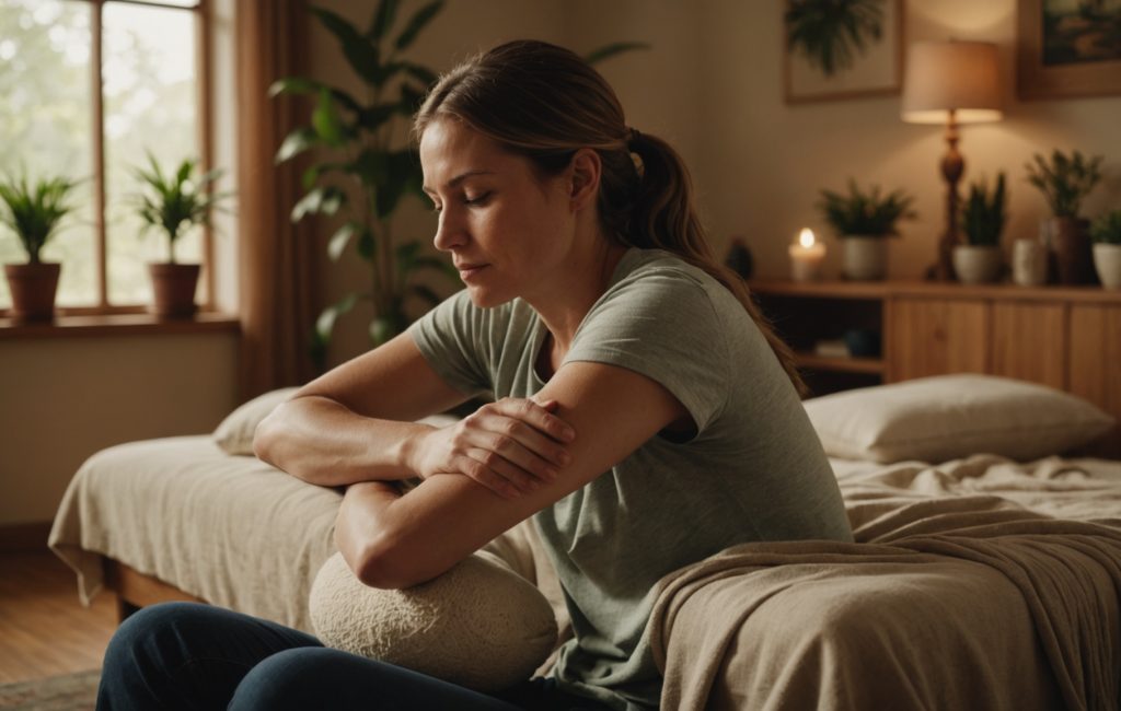 Technique de relaxation par auto-massage