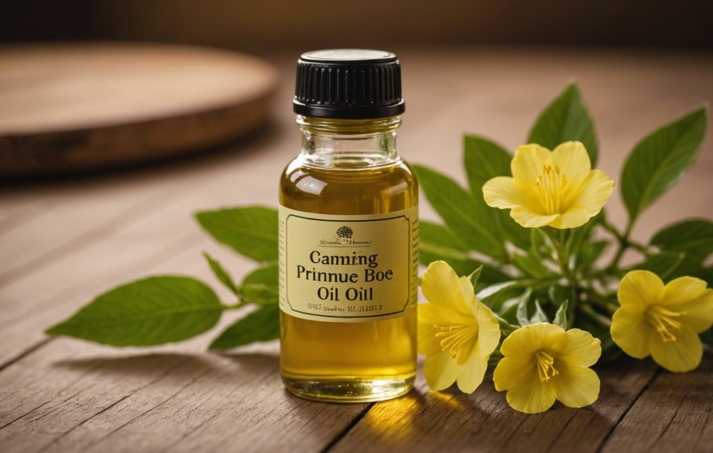 Fleurs d'onagre aux pétales délicats jaunes