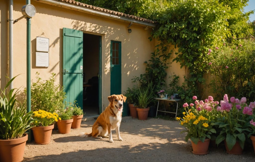 Animaux recueillis dans un refuge à Montpellier