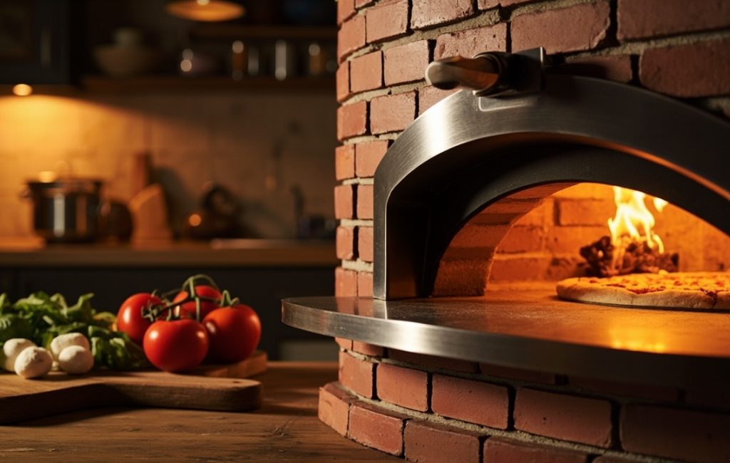 four a pizza de haute qualite en exposition