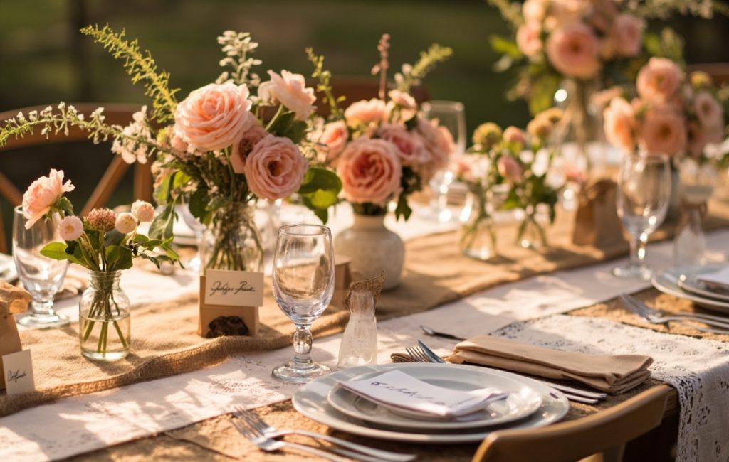 deco boheme chic pour un bapteme elegant