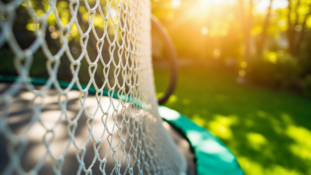 Filet protecteur trampoline : sécurité et confort pour vos sauts